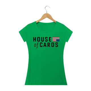 Nome do produto Camiseta Feminina House of Cards