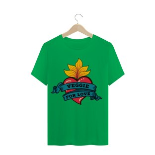 Nome do produtoCamiseta Veggie For Love 