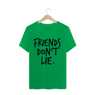 Nome do produtoCamiseta Masculina Friends Don't Lie