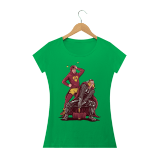 Nome do produtoCamiseta Feminina Chapolin e Thor