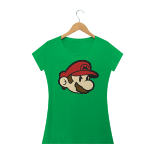 Nome do produtoCamiseta Feminina Face Super Mario