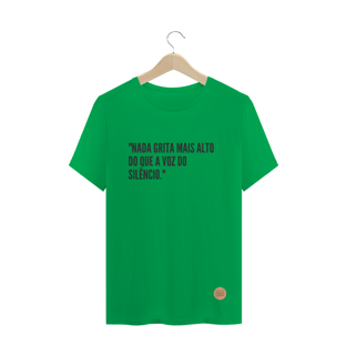 Nome do produtoCamisa silêncio .lalu
