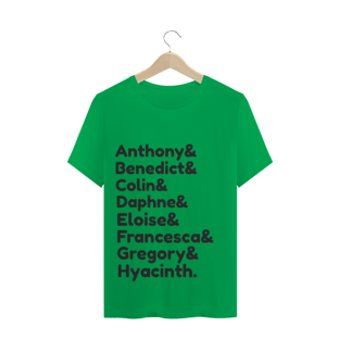 Nome do produtoCAMISETA T-SHIRT - BRIDGERTON