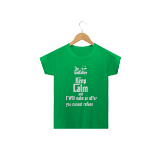 Nome do produtoCamiseta Infantil O Poderoso Chefão