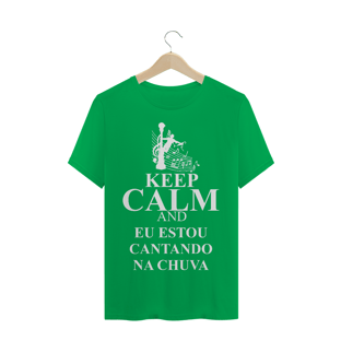 Nome do produtoCamiseta Masculina Cantando na Chuva