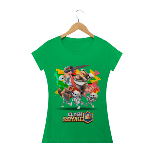 Nome do produtoCamiseta Feminina Clash Royale 1