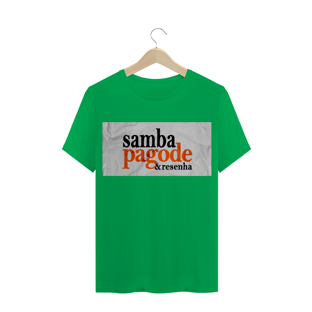 Nome do produtoCamiseta com Frase de Samba
