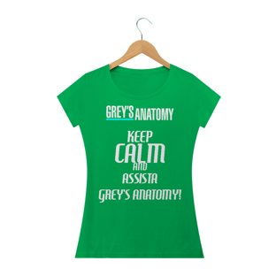 Nome do produtoCamiseta Feminina Grey's Anatomy