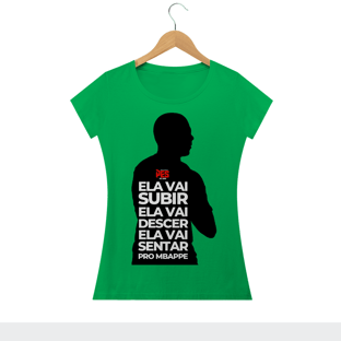 Nome do produtoBeat do Mbappe Feminina - Tecido Clássico