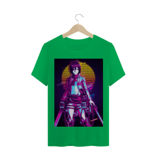 Nome do produtoCamiseta - Mikasa Neon Retrô