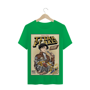 Nome do produtoCamiseta - Titan Flakes (Attack on Titan)