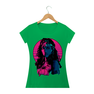 Nome do produtoCamiseta Feminina Wonder Woman - Glamour