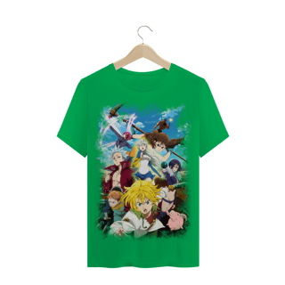 Nome do produto Camisa Nanatsu no Taizai PROMOÇÃO DE INAUGURAÇÃO DE 59,90 POR APENAS 45,69