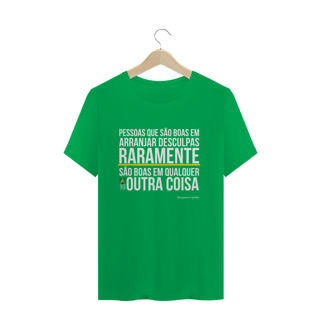Nome do produto Camiseta Frase Benjamin Franklin