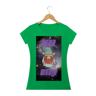 Nome do produtoBear World baby look urso no espaço