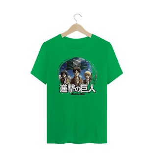 Nome do produtoCamiseta - Shingeki no Kyojin