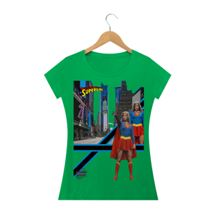 Nome do produtoSupergirl!!!!! Camisa Feminina Baby Long Quality