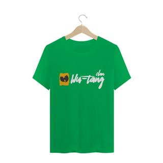 Nome do produtoCamiseta de Malha Quality Wu Tang Clan Assinatura Grafite Amarelo-Preto