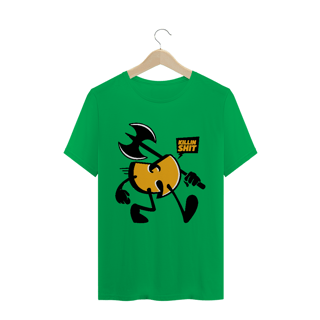 Nome do produtoCamiseta de Malha Quality Wu Tang Clan Logo  Killin Shit