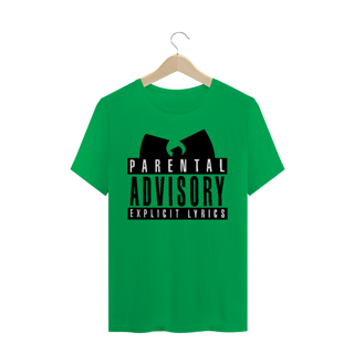 Nome do produtoCamiseta de Malha Quality Wu Tang Clan Parental Advisory Explicit Lyrics