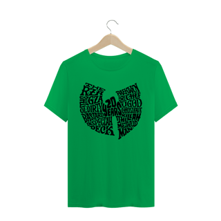 Nome do produtoCamiseta de Malha Quality Wu Tang Clan  20 Years Black