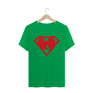Nome do produtoCamiseta de Malha Quality Wu Tang Clan Logo Super Vermelho