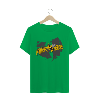 Nome do produtoCamiseta de Malha Quality Wu Tang Clan  Killer Bee Logo Destroyed