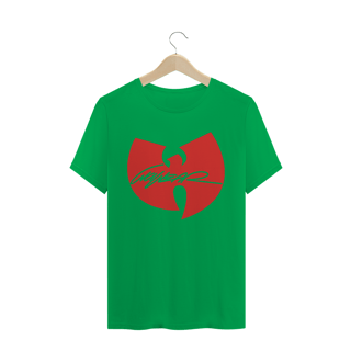 Nome do produtoCamiseta de Malha Quality Wu Tang Clan Wu Wear Logo Signature Vermelho