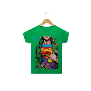 Nome do produtoSuperGirl ! Camisa Infantil Menina