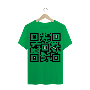 Nome do produtoCAMISETA MASCULINA QRCODE 5ZERO