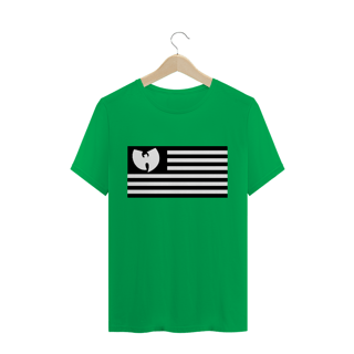 Nome do produtoCamiseta de Malha Quality Wu Tang Clan Flag Invertida