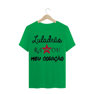 Nome do produtoCamiseta Masculina Luladrão Raptou meu Coração