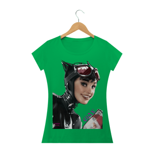 Nome do produtoMulher Gato! Camisa Feminina Baby Long Quality