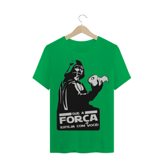 Nome do produto Camisa que a força esteja com você NO BANHEIRO -  PROMOÇÃO DE INAUGURAÇÃO DE 59,90 POR APENAS 45,69