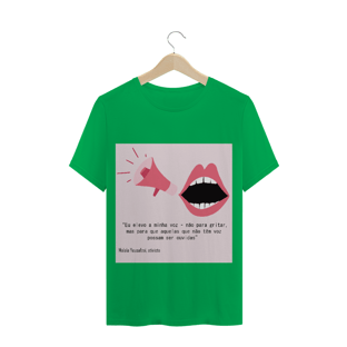 Nome do produtoT-Shirt Voz Malala