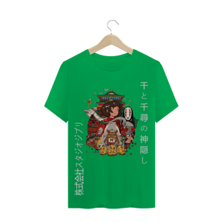 Nome do produtoT-Shirt Studio Ghibli - A Viagem de Chihiro