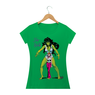 Nome do produtoShe-Hulk Transforme! Camisa Feminina baby long quality
