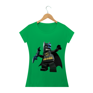 Nome do produtoCamiseta Baby Long Feminina - Lego Batman