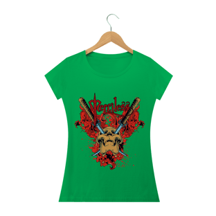 Nome do produtoCamiseta Baby Long Feminino - Impiedoso