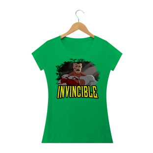 Nome do produtoCamisetas - Invincible - Feminino