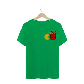 Nome do produto Camiseta Quality Estampa PAC-MAN com Fritas
