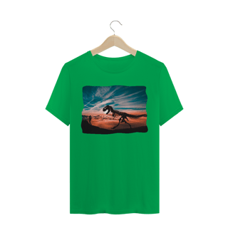 Nome do produto Camiseta Quality Estampa Passeando com Dinossauro