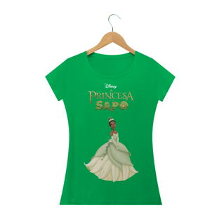 Nome do produtoT-shirt Tina - A Princesa e o Sapo