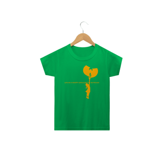 Nome do produtoCamiseta Infantil Wu Tang Clan Life As A Shorty