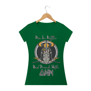 Nome do produtoCAMISETA DRINK WITH ODIN VINKINGS FEMININA