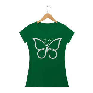 Nome do produtoCamisa Feminina Preta Borboleta +Cores