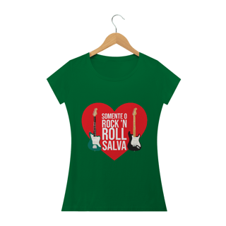 Nome do produto Camiseta Feminina Rock Salva