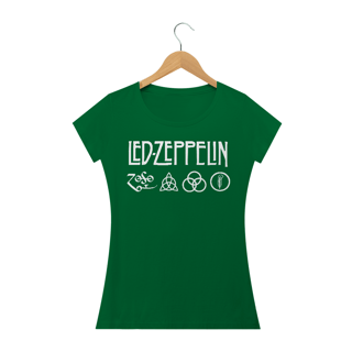 Nome do produto Camiseta Feminina Led Zeppelin