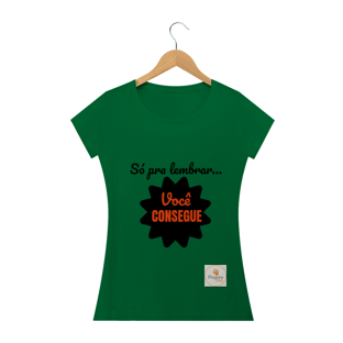 Nome do produtoCam. Fem. - Você consegue