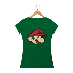 Nome do produtoCamiseta Feminina Face Super Mario